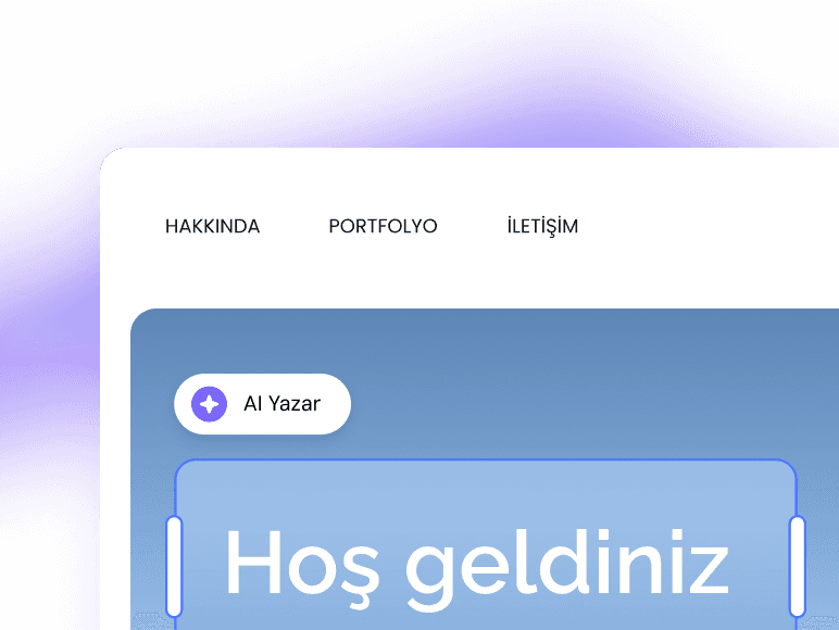 2. Kişiselleştirin