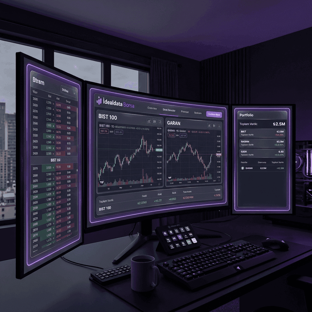 İdealdata Trading Dashboard - Borsa Terminali